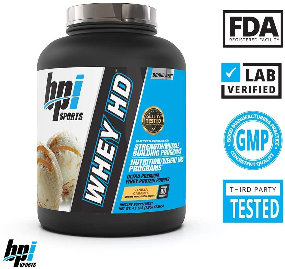 WHEY HD PROTEÍNA 4.1 LB BPI SPORTS