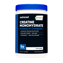 CREATINA NUTRICOST 500 GR Creapure® 100 PORCIONES