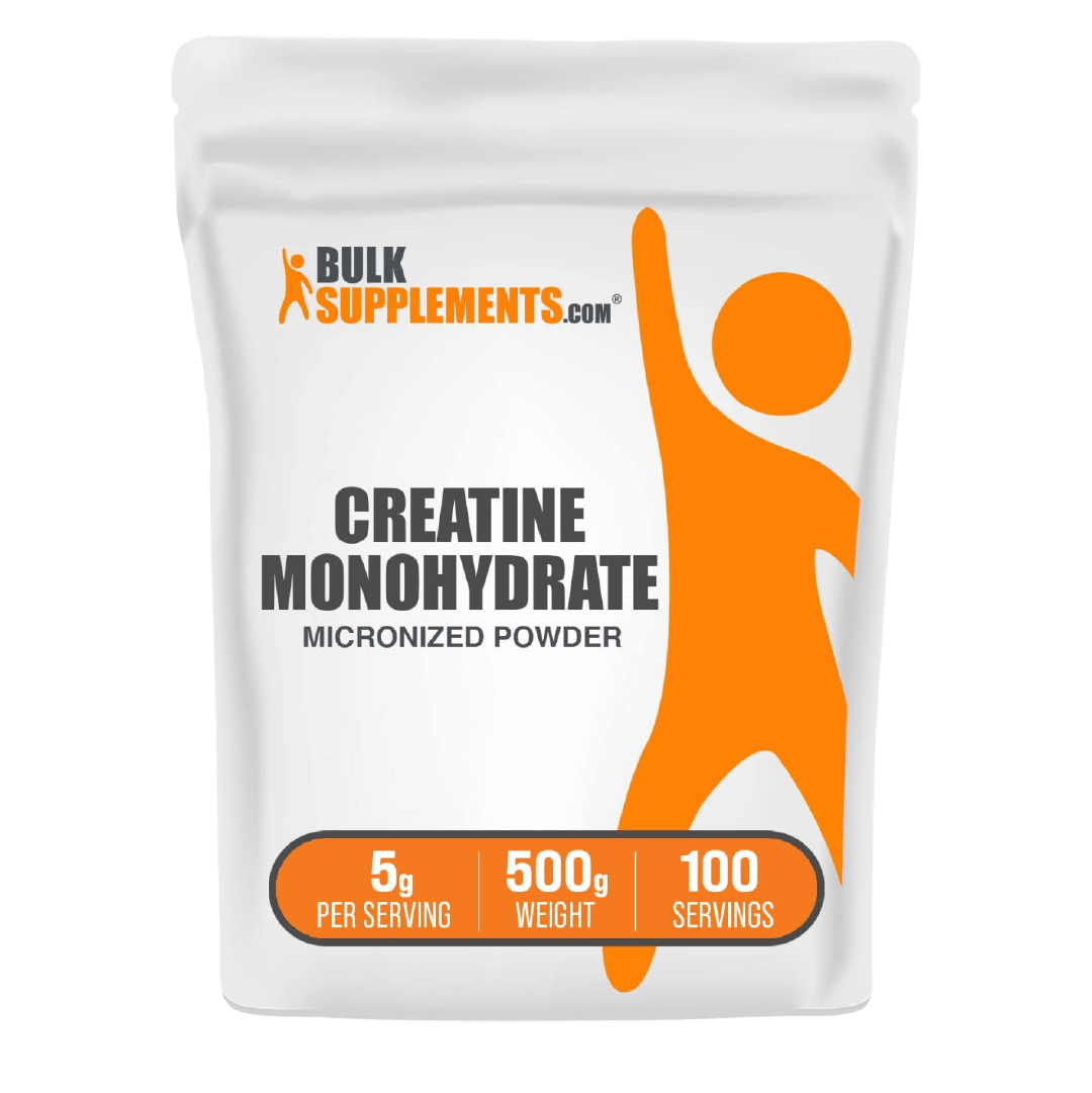 CREATINA BULK SUPLEMENTS 500 GRMS 100 PORCIONES