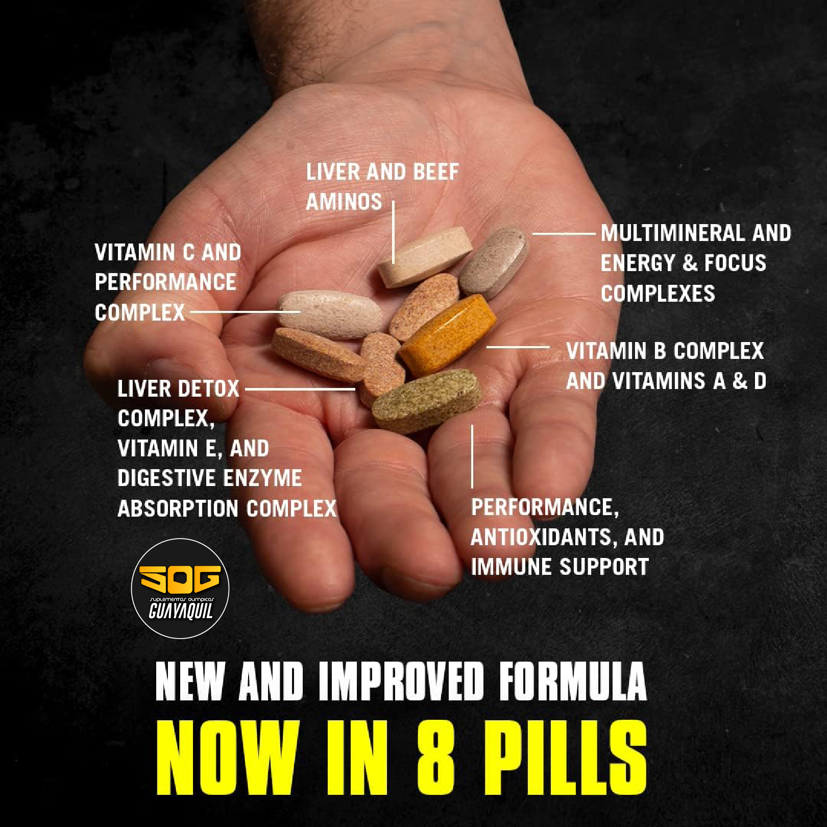 MULTIVITAMÍNICO ANIMAL PAK 44 PACK