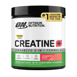 Creatine Monohydrato Optimum Nutrition 360 grms 40 serv 3 en 1